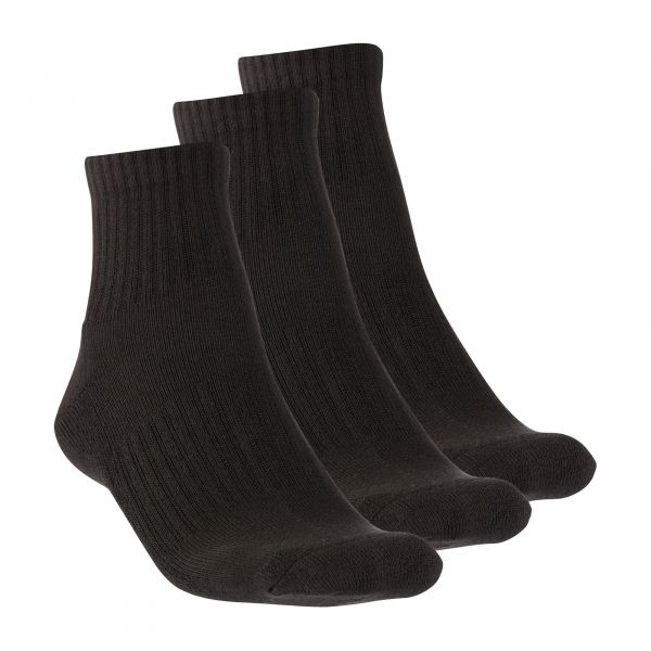 Under Armour Chaussettes Core Quarter Socks 3 paires noir