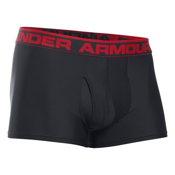Boxer-short court BoxerJock Under Armour noir-rouge