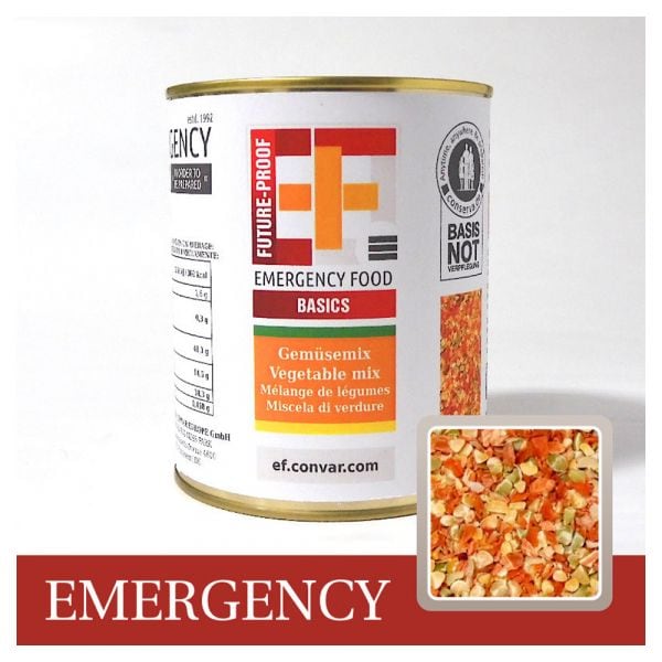 EF Emergency Food Basics Mélange de légumes