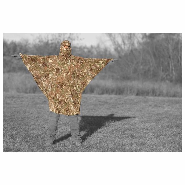 Ghosthood Accessoire camouflage Compact Poncho concamo brown