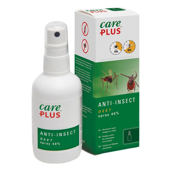 Care Plus anti-insctes DEET 40 Spray 100 ml