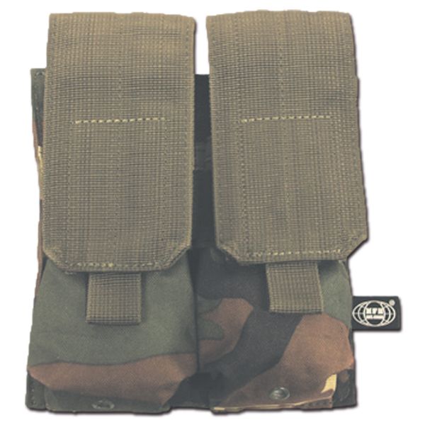 Porte-chargeur double Molle woodland