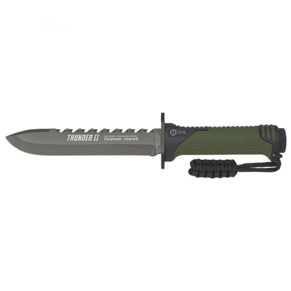 K25 Couteau Tactical Energy Series Thunder II 29.5 cm olive