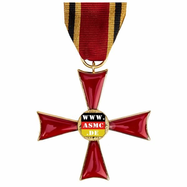 Décoration Croix du Mérite avec ruban pour hommes