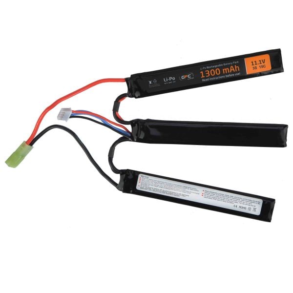 GFE Li-Po Batterie 11.1 V 1300 mAh Triple Stick 15/30C
