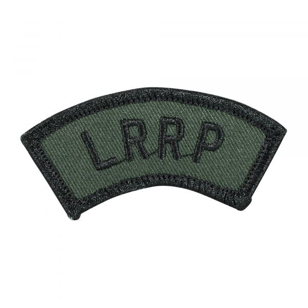 Insigne de bras US LRRP kaki/noir