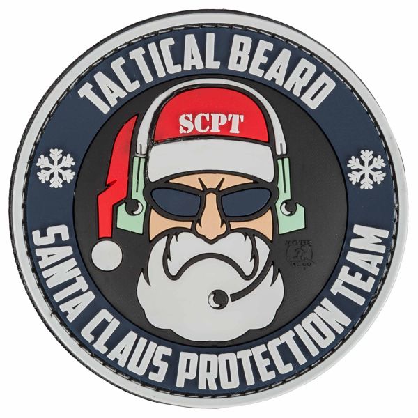 JTG Patch 3D Special Tactical Beard Santa Claus Protection Team