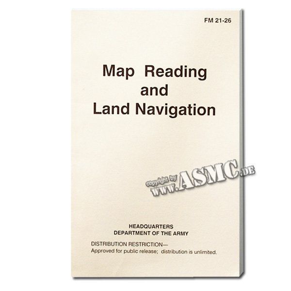 Livre Map Reading & Land Navigation