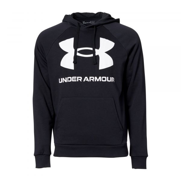 Under Armour Sweatshirt Rival Fleece Big Logo noir