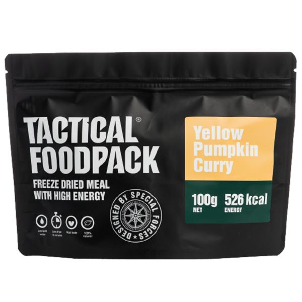 Tactical Foodpack Repas Outdoor Citrouille jaune-Curry