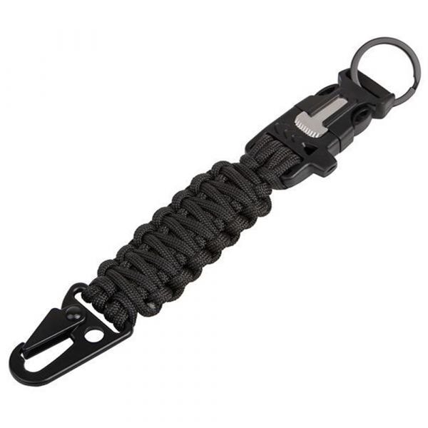 EDCX Porte-clés Tactical Keychain 5 en 1 noir