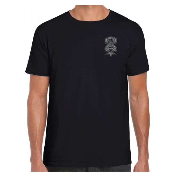 5.11 T-Shirt Ace Of Spades Mens noir