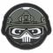 TacOpsGear Patch 3D PVC Tacticons Nr.37 Skull Smiley Emoji