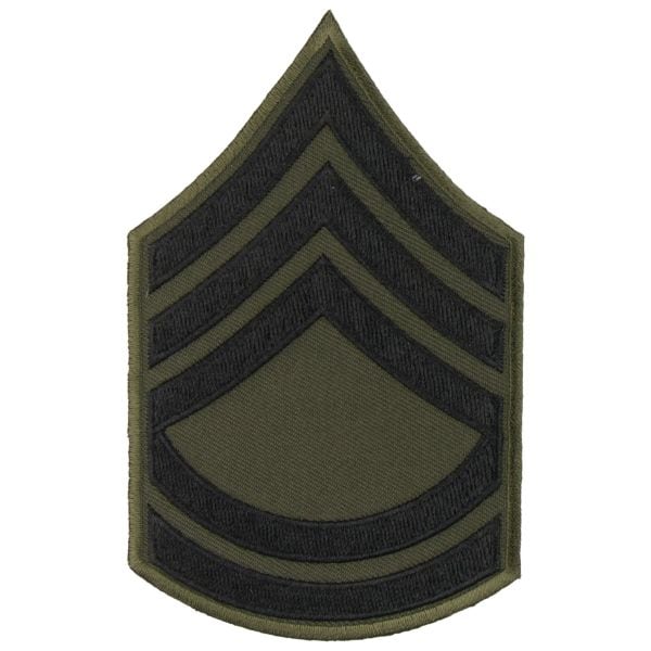 Grade tissu noir US Sergeant FC