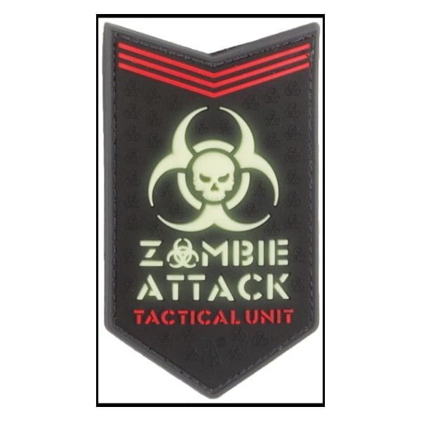 Patch 3D Zombie Attack luminescent