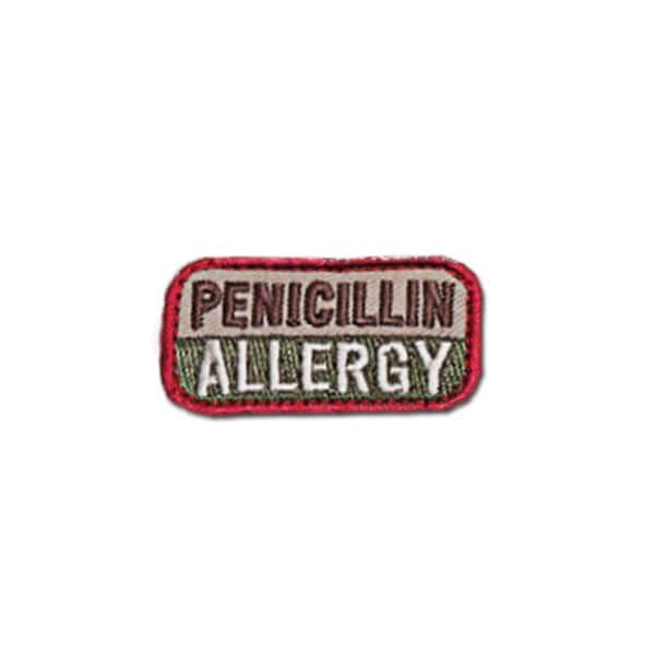 Patch MilSpecMonkey Penicillin Allergie arid