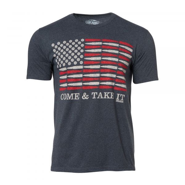 7.62 Design T-Shirt Come & Take It heather navy