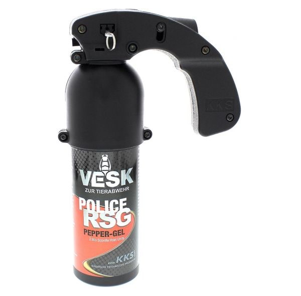 Vesk Spray au poivre RSG Police Gel 400 ml
