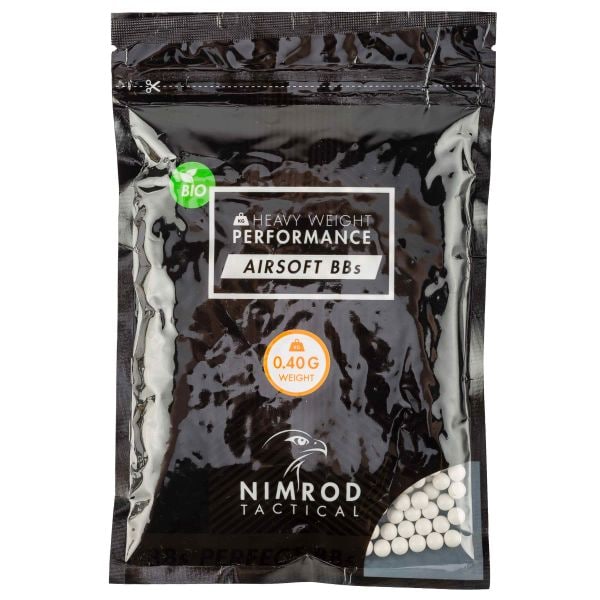 Nimrod BB Airsoft Bio Professional Performance 0.40g 1000 billes