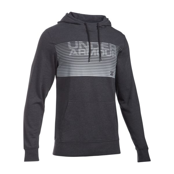 Under Armour Pull Triblend Striped Wordmark PO gris