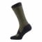 Chaussettes Walking Thin Mid SealSkinz vertes olive