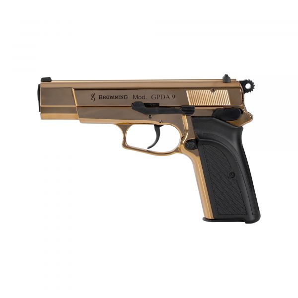 Pistolet Browning GPDA9 doré