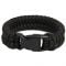 EDCX Bracelet corde de parachute Fish noir