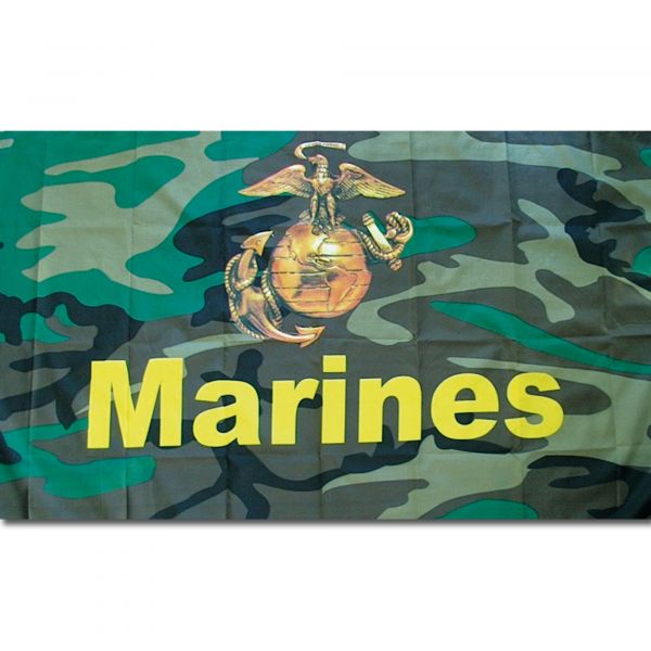 Drapeau US Marines camo