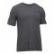 T-Shirt Under Armour col en V Charged Cotton anthracite
