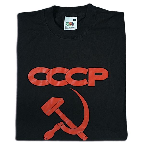 T-shirt CCCP noir