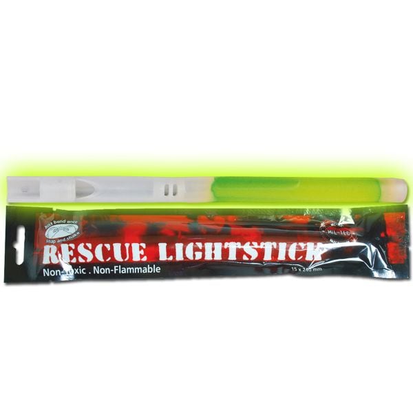 Bâton lumineux Mil-Tec Rescue vert