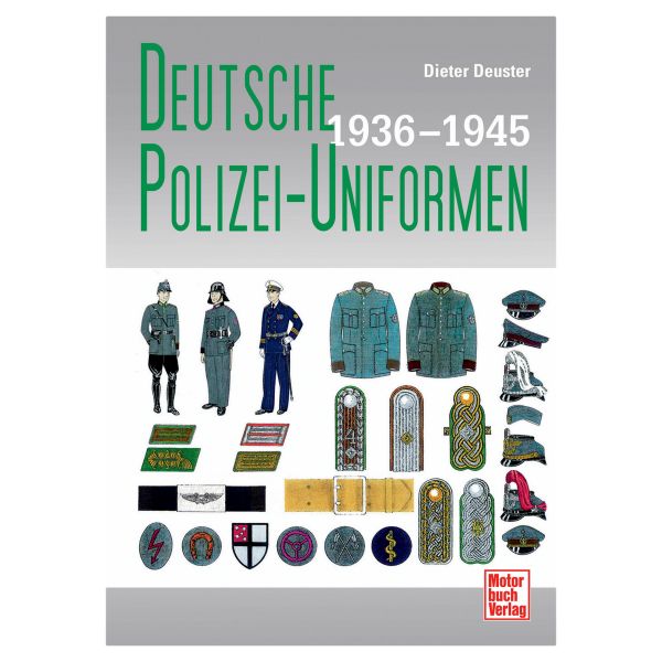 Livre Deutsche Polizei-Uniformen: 1936-1945