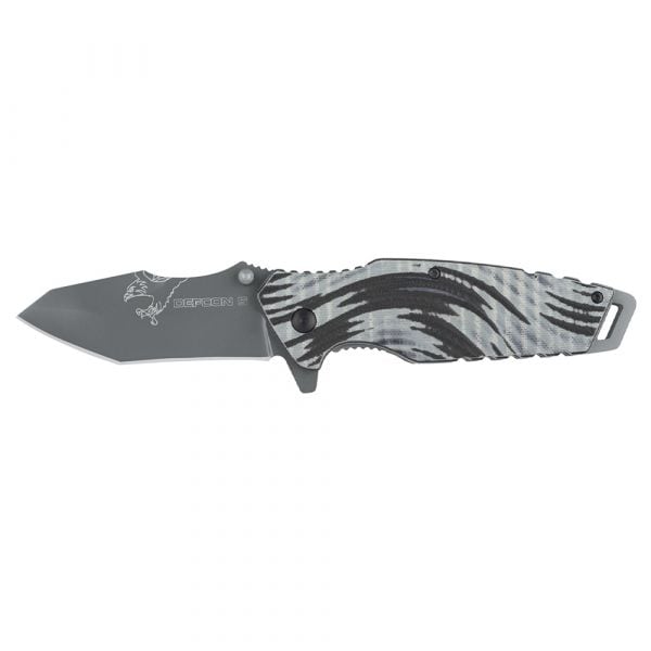 Defcon 5 Couteau de poche Tactical Folding Knife Charlie gris