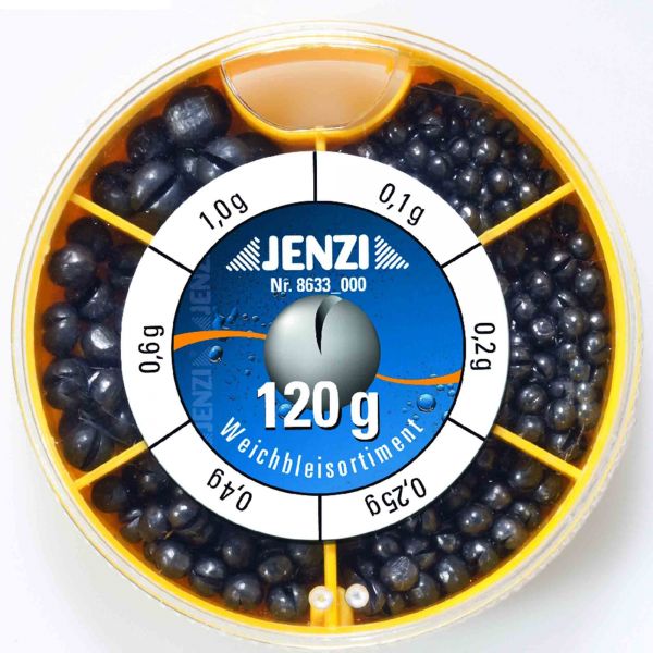 Jenzi Boite de plombs fins 120 g