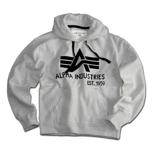 Sweat Big A Hoody Alpha Industries gris