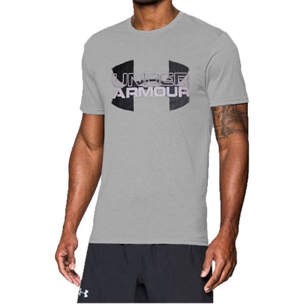 Under Armour T-Shirt DFO Velocity Logo gris