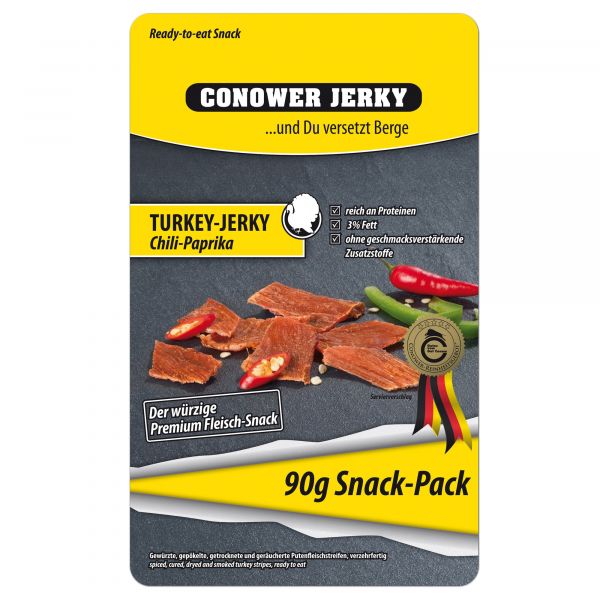 Conower Jerky Turkey Chili-Paprika 90 g