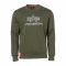 Alpha Industries Pull Basic Sweater Embroidery dark olive