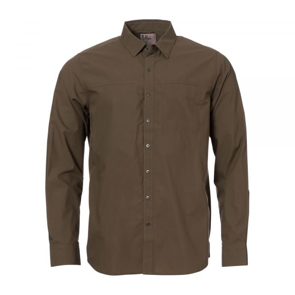 5.11 chemise igor solid longsleeve shirt olive