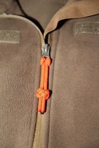 Paracord Zipper Diamond Knot