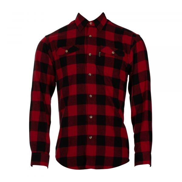 Pinewood Chemise Voxtorp Shirt rouge noir