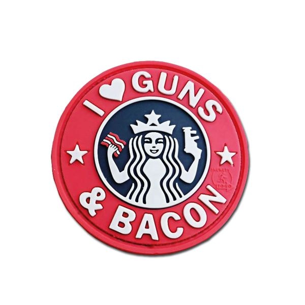 Patch 3D JTG Guns and Bacon fullcolor
