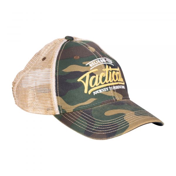 Helikon-Tex Casquette Tactical Trucker dirty washed woodland