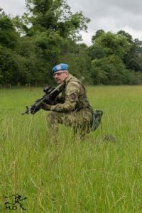 UN Beret field