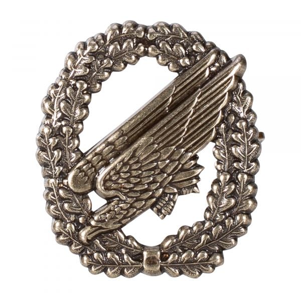 Insigne de béret Fallschirmjäger couleur bronze