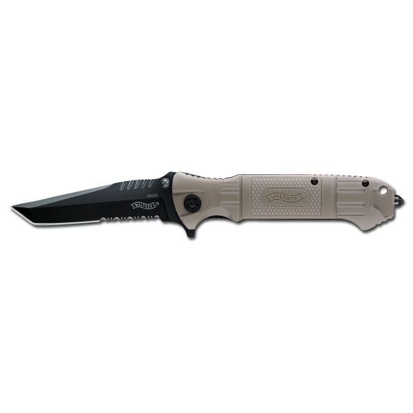 Couteau Walther Black Tac Tanto FDE