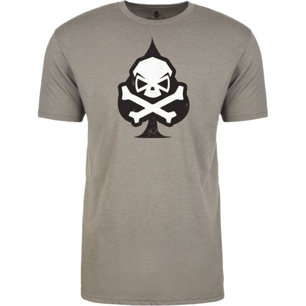 Pipe Hitters Union T-Shirt Ace of Spades gris