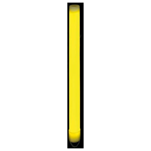 MFH Bâton lumineux grand avec boîte de transport jaune