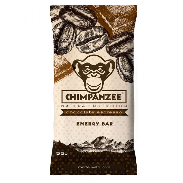 Chimpanzee Barre énergétique Chocolat espresso