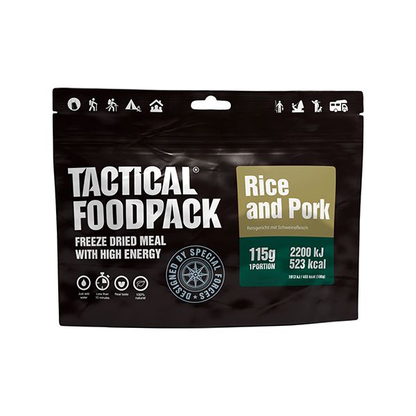 Tactical Foodpack Plat de riz au porc